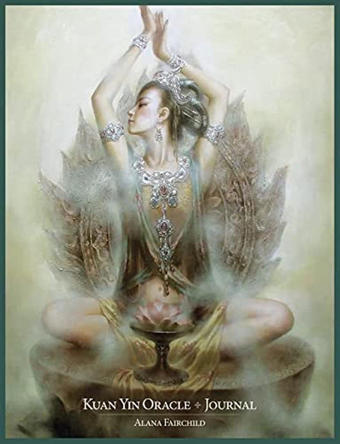 Kuan Yin Oracle Journal Writing Creative Notebook A. Fairchild Blue Angel Kyoj17