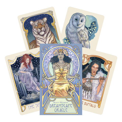 Dreamscape Oracle Cards Deck US Games Systems Inc Esoteric Matt Hughes Drm32