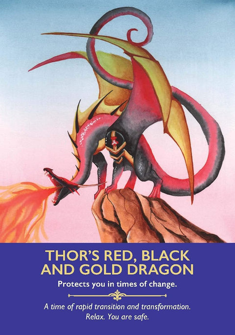 Dragon Oracle Cards Deck And Guidebook Hay House By Diana Cooper Spiritual NEW
