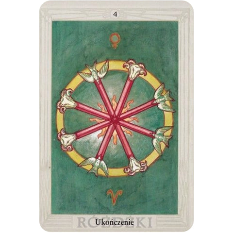 Tarot Thota Standard Deck Cards Polish Edition Thoth Tarot Agm 10045888