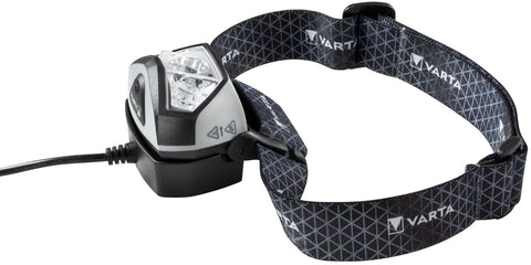 Varta Outdoor Sports H30R Wireless Pro 18650 Headlight 400 Lumens With USb NEW
