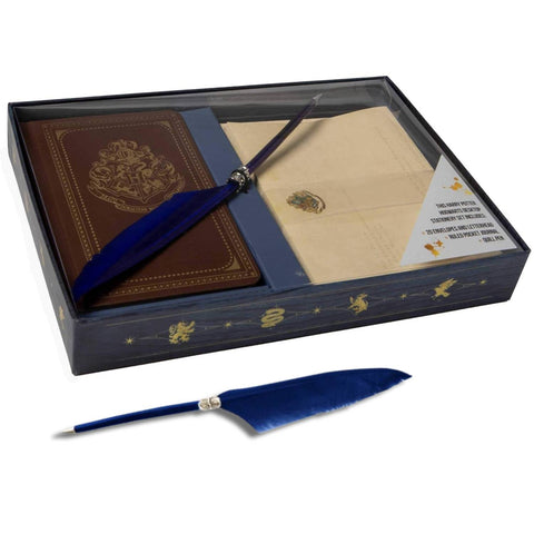 Harry Potter: Hogwarts School of Witchcraft and Wizardry Desktop Stationery Set (With Pen) Insight Editions