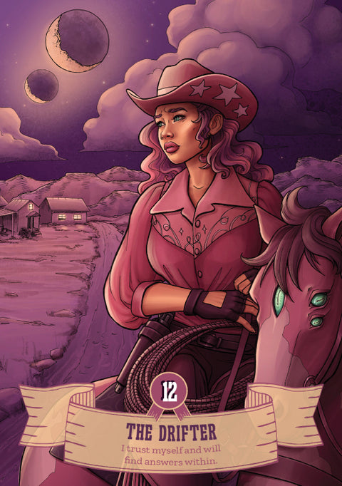 Cowgirls and Aliens Oracle Cards Rockpool