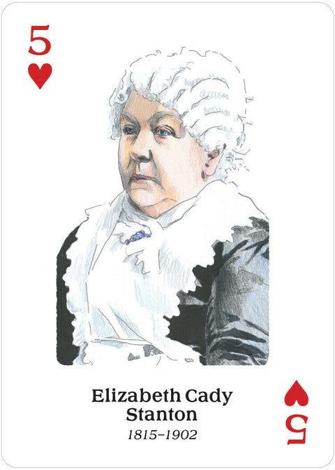 Womens Suffrage Playing Cards Deck Booklet Illustrated US Games Women'S Blue NEW