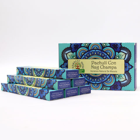 Namaste Mandala Masala Incense - Patchouli With Nag Champa Orkay