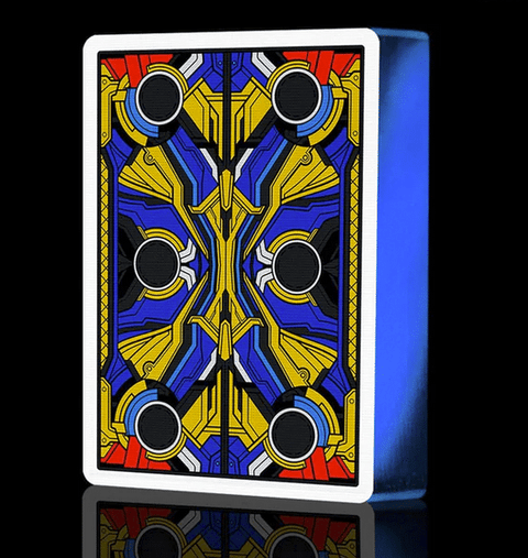 Thor: Love & Thunder Playing Cards Paper Led Lights Blue Gilded Difatta Dif17