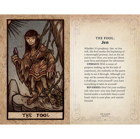 The Dark Crystal Tarot Cards Deck and Guidebook Esoteric Insight Editions INS037