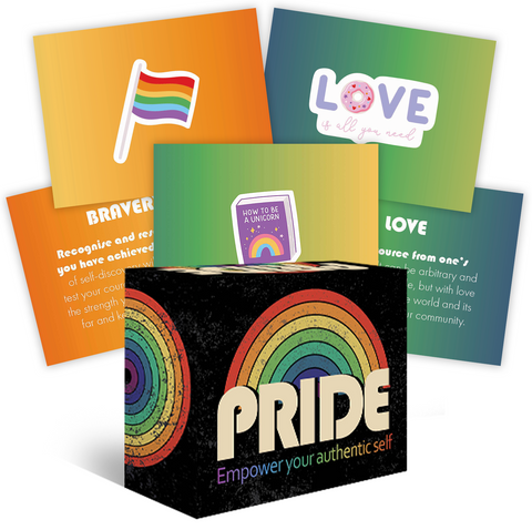Pride Cards Empower Your Authentic Self Rockpool Daniel Poole & Selena Moon NEW
