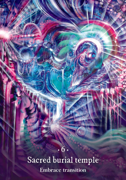 Sacred Sea Oracle Cards Deck Cosmic Justine Serebrin Rockpool Publishing Rp87