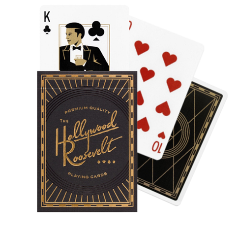 Hollywood Roosevelt Theory 11 Luxury Playing Cards Deck Magic Tricks Poker