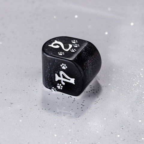 CATS MODERN DICE SET WAFFLE ROLE PLAYING GAMES Q-WORKSHOP CAT LOVERS NEW