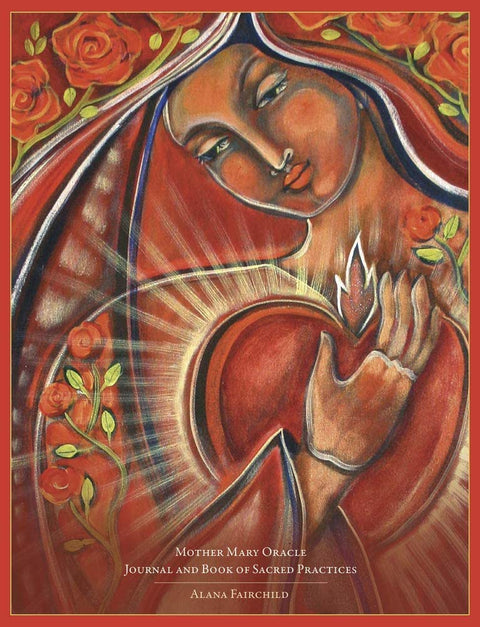 Mother Mary Oracle Journal & Book Of Sacred Practices A.Fairchild Blue Angel NEW