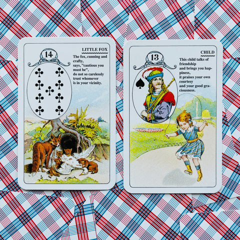 Mlle Lenormand Cm 36 Cards Deck Esoteric Fortune Telling Agm Urania 106710976