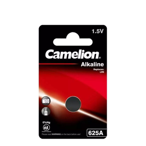 Camelion 625A Alkaline Battery Lr9 No Mercury 1.5V 200Mah L1560F 1Bl 2025 NEW
