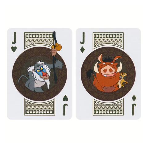Bicycle Disney Lion King Inspired Playing Cards Deck Gold Foil Back 10042980