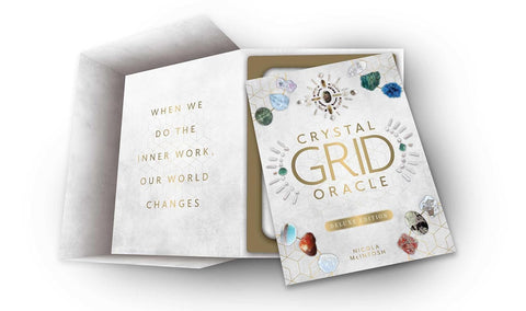 Crystal Grid Oracle Cards Deck Deluxe Edition Rockpool Publishing NEW