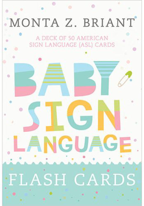 Baby Sign Language Flash Cards American Asl Deck
