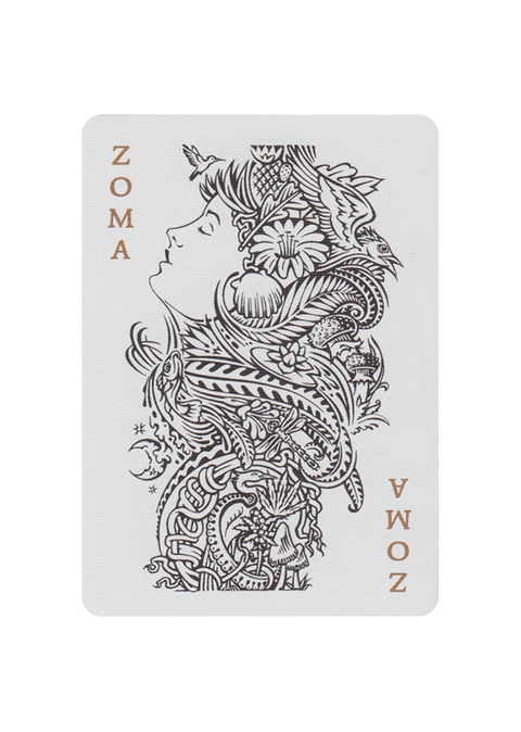 Zoma Playing Cards Art Of Play Deck Magic Tricks Poker USa Black Premium NEW