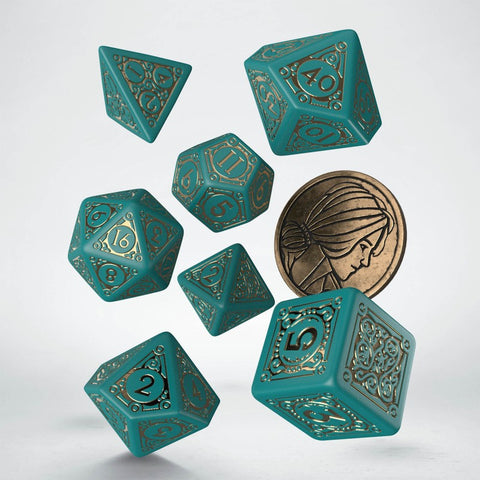 The Witcher Dice Set Triss The Beautiful Healer Rpg Playing Games Q-Workshop NEW