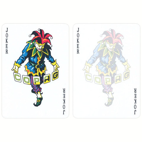 Copag Blue Deck 2 Corner Playing Cards 100% Plastic Regular Index Poker NEW