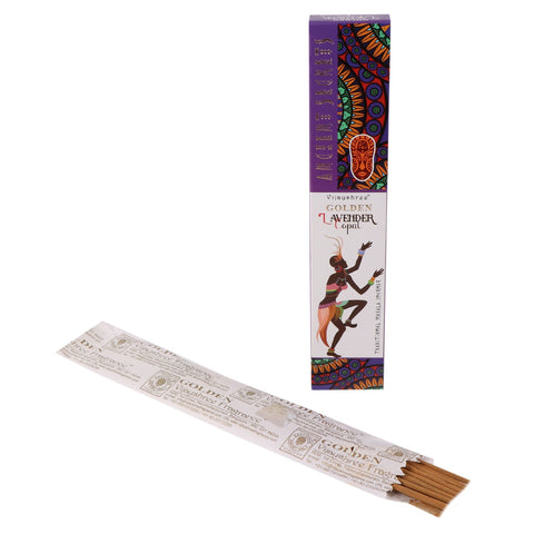Vijayshree Golden Copal & Lavender Incense Sticks 15g for Relaxation