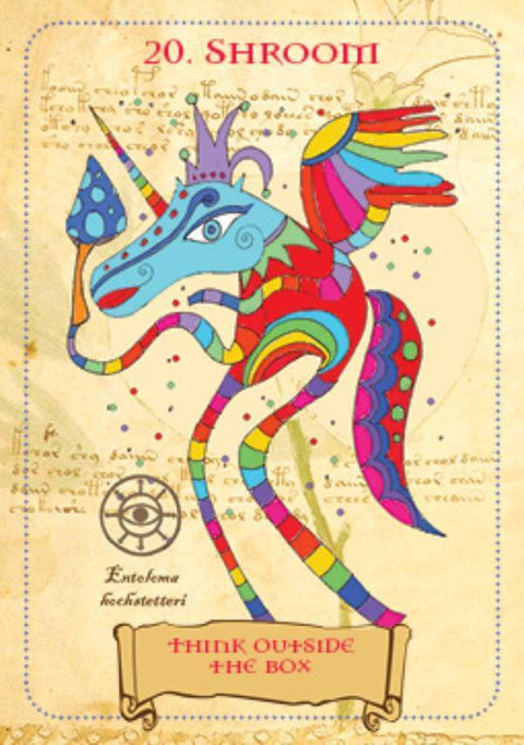 Enchanted Unicorn Oracle Cards Deck By Priestess Moon Rockpool Publishing Rp75