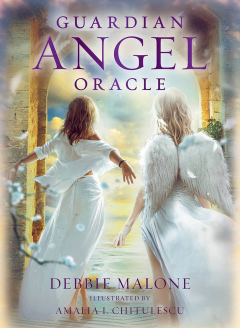 Guardian Angel Oracle Cards Deck Guide Debbie Malone Psychic Expert Rockpool NEW