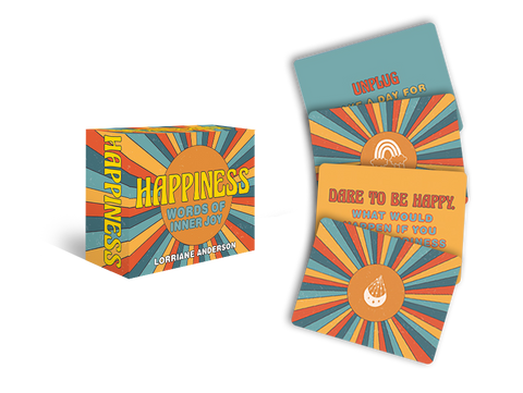 Happiness: Words Of Inner Joy Cards Deck Rockpool By Lorriane Anderson Brand NEW