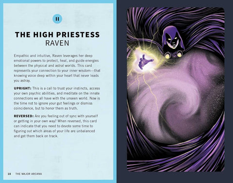 The Dc Tarot Cards Deck & Guidebook Super Heroes C. Gilly Insight Editions