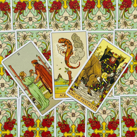 After Tarot Deck Cards Lo Scarabeo Massaglia Esoteric Fortune Telling NEW