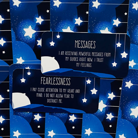 Sweet Dreams Spiritual Cards Night Time Affirmations Rockpool Publishing NEW