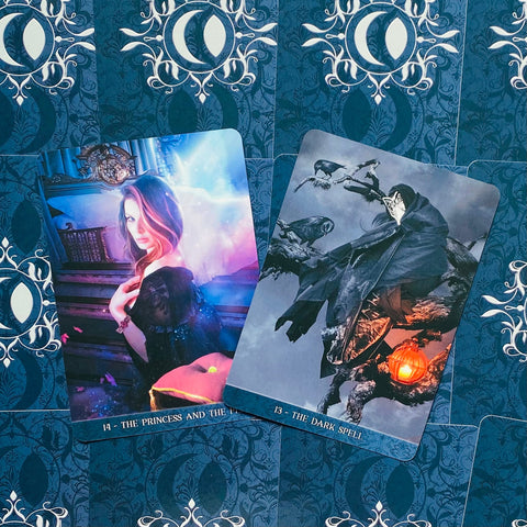 De La Nuit Oracle Cards Lo Scarabeo Alexandra V Bach Carole Anne Eschenazi NEW
