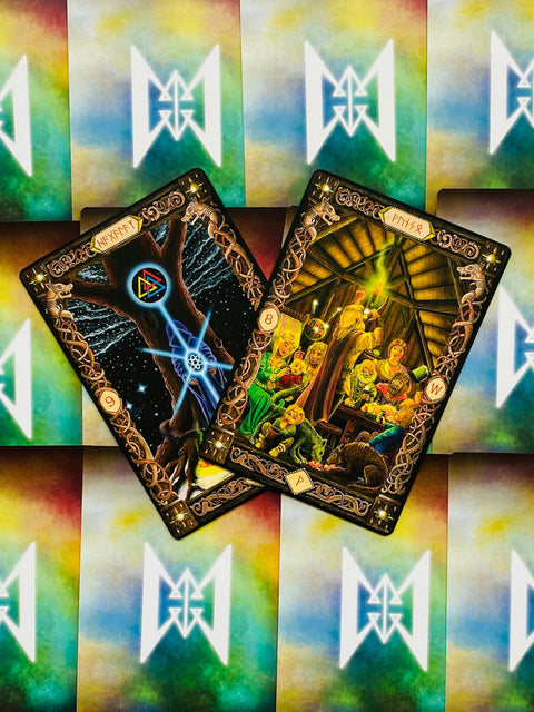 Power Of The Runes Cards Deck Esoteric Telling US Games Systems