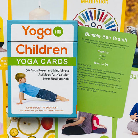 Yoga For Children Yoga Cards Adams Media Yoga Poses And Mindfulness Cards NEW