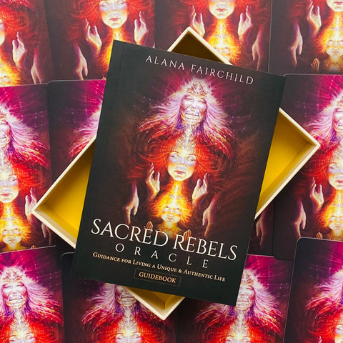 Sacred Rebels Borderless Oracle Deck Cards Alana Fairchild Blue Angel Sro44