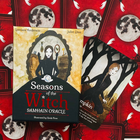 Seasons Of The Witch Samhain Oracle Cards Deck Rockpool J. Diaz L. Anderson NEW