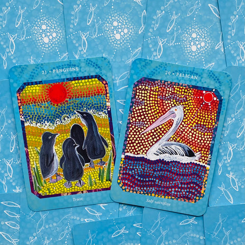 Salt Water Reading Cards Deck Rockpool Saltwater Laura Bowen Divination NEW