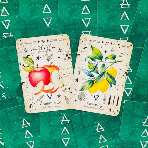 Green Witch Oracle Cards Deck Rockpool Esoteric Divination Cheralyn Darcey NEW