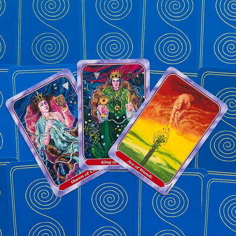 Spiral Tarot Cards Deck US Games Systems By Kay Steventon Esoteric Telling Spt78