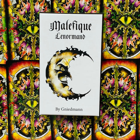 Malefique Lenormand Cards Edgy Dark Deck US Games Systems Esoteric Gniedmann NEW