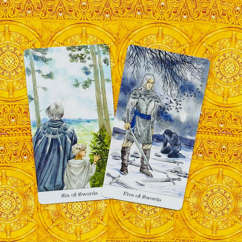 Tarot Of The Golden Wheel Cards Deck US Games Systems Mila Losenko Esoteric NEW