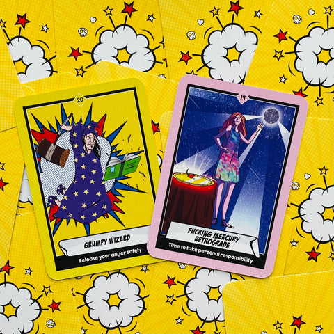 The Naughty Oracle Cards Deck Rockpool Naomi Beth Dorothy Davidson Authentic NEW