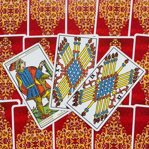 Tarot Of Marseille Cards Deck Multilingual Lo Scarabeo Esoteric Telling NEW