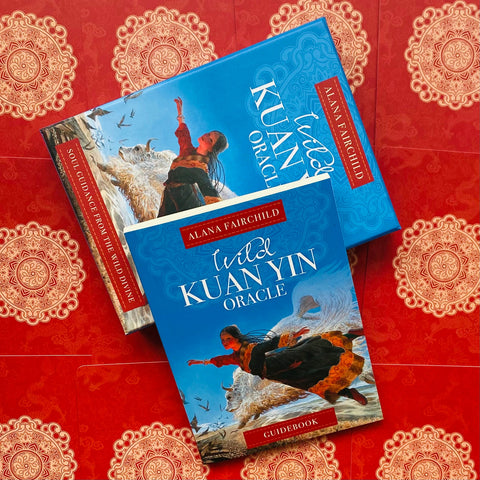 Wild Kuan Yin Oracle Cards Blue Angel Soul Guidance From The Wild NEW