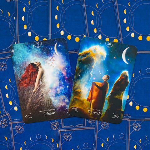 Queen Of The Moon Oracle Cards Deck Esoteric Guide Stacey Demarco Rockpool Rp17