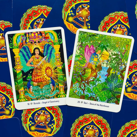 Amazonian Angel Oracle Cards Deck Destiny Books Howard G. Charing Esoteric NEW