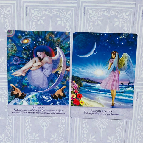 Angel Power Wisdom Cards By Telling Gaye Guthrie US Games Systems Apw45