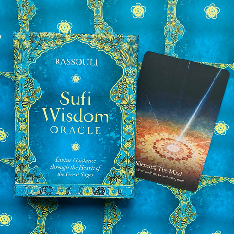 Sufi Wisdom Oracle Cards Deck Rassouli Blue Angel NEW