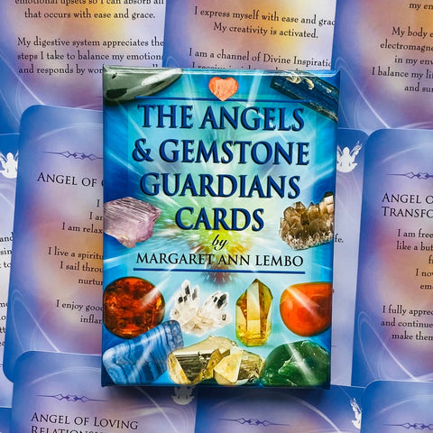 Angels & Gemstone Guardians Cards Deck Findhorn Esoteric Fortune Affirmation NEW