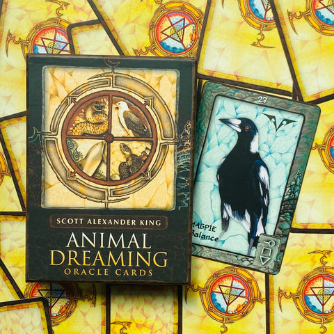 Animal Dreaming Oracle Deck Cards Esoteric Fortune Telling Blue Angel NEW